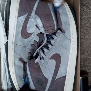 Wolf 🩶 Grey 3M Jordan 1